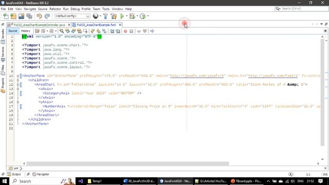 AreaChart | Implement Area Chart | JavaFx GUI Tutorial #67 смотреть онлайн