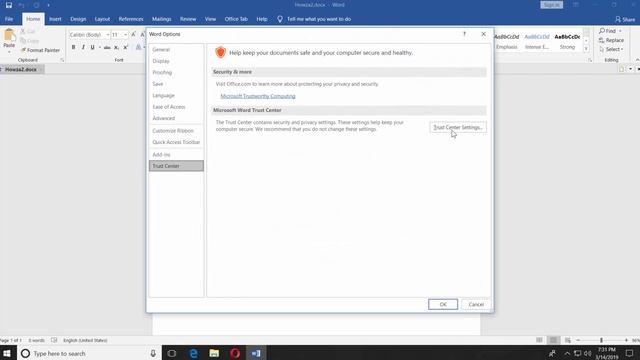 How to Enable Macros in Word 2019 | How to Turn On Macros in Word 2019 смотреть онлайн