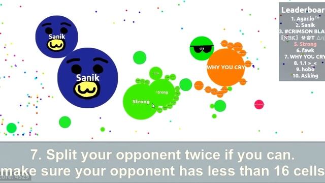 Agar.io - 10 Tips and Tricks For Solo Players смотреть онлайн