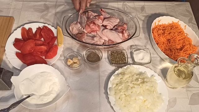 Вкуснота нереальная!!! Куриные крылышки в сметанно-чесночном соусе!!! смотреть онлайн