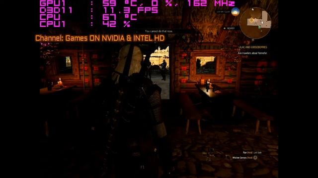 The Witcher 3 Wild Hunt Game of the year edition on Intel HD 4400 смотреть онлайн