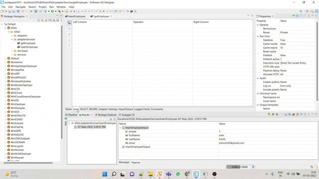 Adapter services in webMethods | Insert, Select & Update Service | How to implement Adapter service смотреть онлайн