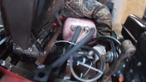 Испытания гидромоторов от нш 32 мотор 20 л.с минитрактор самодельный