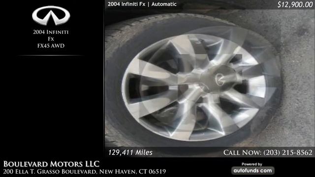 Used 2004 Infiniti Fx | Boulevard Motors LLC, New Haven, CT - SOLD смотреть онлайн