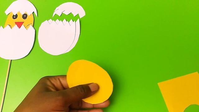 How to make paper magic egg | paper surprising chick | origami egg chick DIY |Origami magic egg смотреть онлайн