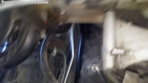 Снятие кронштейна генератора Гранта 16кл.