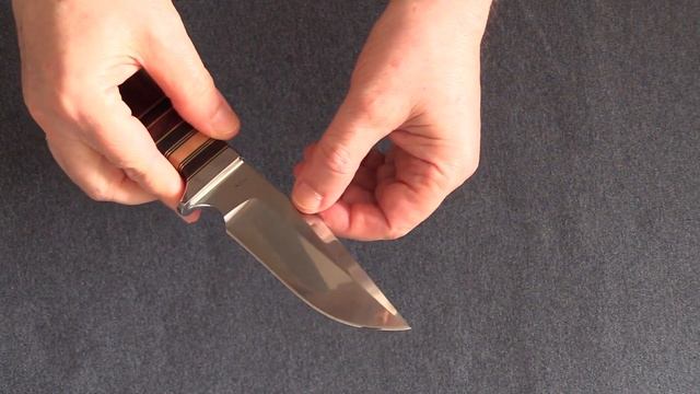 Alan Warren Custom Combat Hunter-обзор ножа. смотреть онлайн