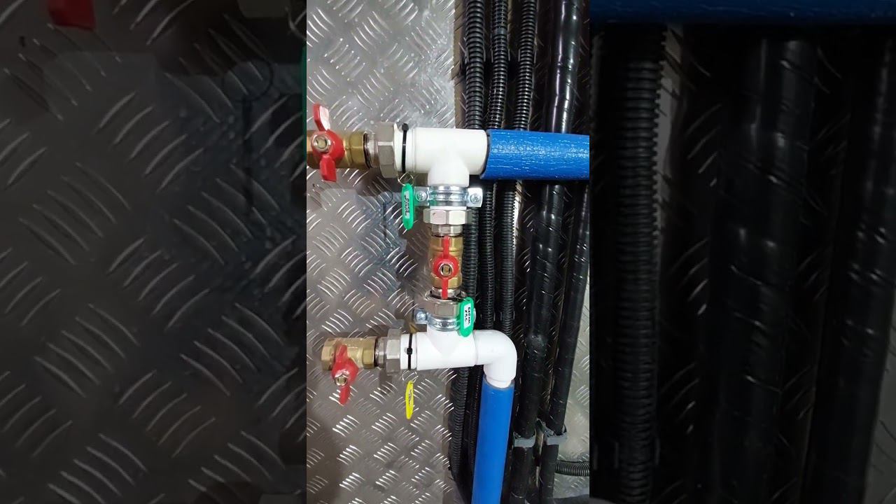 Установка теплового насоса для отопления дома 160м² и приготовления ГВС. NewEnergy серия SunTide