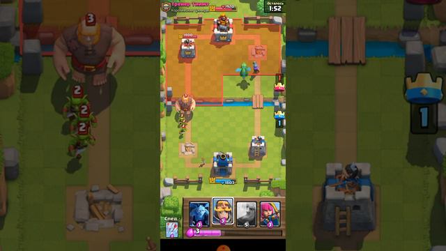 Первый раз снимаю клэш рояль