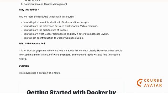 Top 7 Best Docker Courses Online | Free online course | CourseAvatar смотреть онлайн