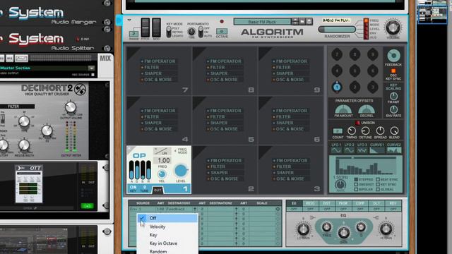 Обзор FM-синтезатора Algoritm в Reason 11 и Reason + (на русском) смотреть онлайн