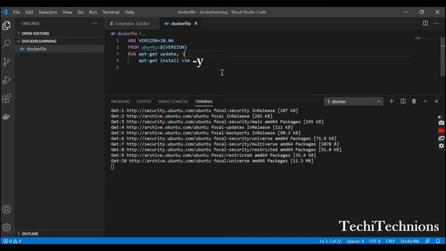 Dockerfile for beginners | 3. RUN command in Dockerfile смотреть онлайн