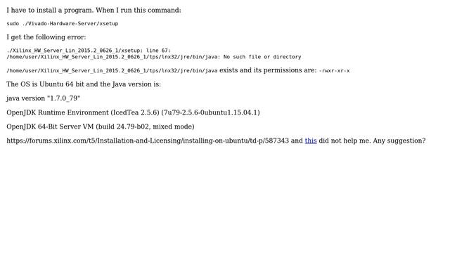 Unix & Linux: No such file or directory java while executing script смотреть онлайн