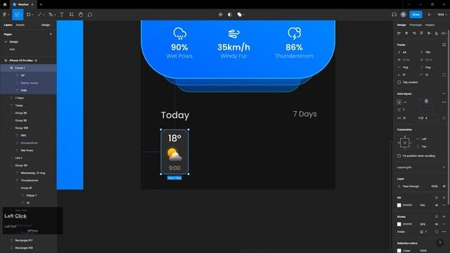 Weather App UI Design | Figma Tutorial | Vizon смотреть онлайн