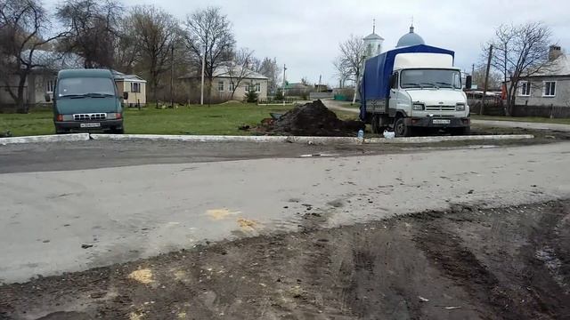Копаем под канализационные кольца. смотреть онлайн