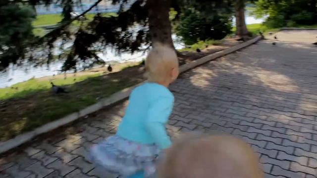 ВЛОГ Самокат. Учимся кататься/Scooter. Learn to ride смотреть онлайн