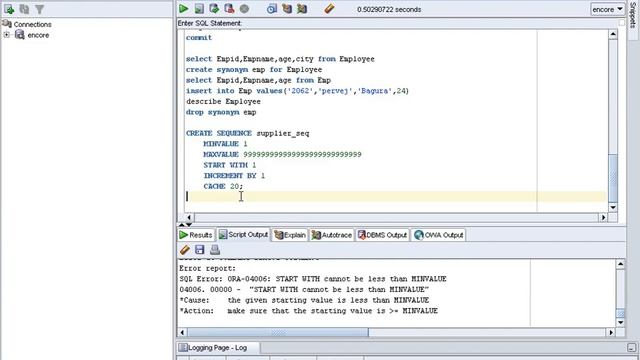 Oracle Database 11g - SQL Bangla Tutorial |Ch12_2- How to create View, Synonyms, Sequence, Index смотреть онлайн