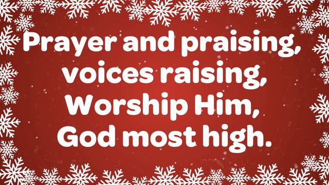 We Three Kings with Lyrics | Christmas Carol смотреть онлайн