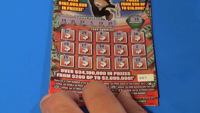 SOOD 558: FOUR $10 MONOPOLY BONUS SPECTACULAR Florida Lottery Scratch Tickets