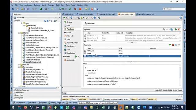 Businss Rule In BPEL/SOA - Part 2 смотреть онлайн