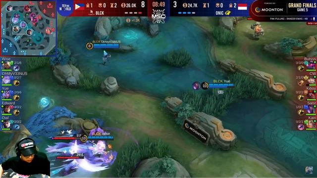BUTS GLOO KAIRI LANCELOT KIBOY MINOTAUR | ONIC ESPORTS VS BLACKLIST GAME 5 смотреть онлайн