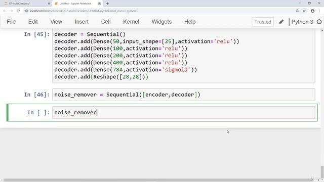 101 Autoencoder for Images Part Two Noise Removal смотреть онлайн