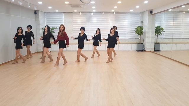 Chilly Cha Cha- Line Dance (Beginner)  LaVon W. Duke смотреть онлайн