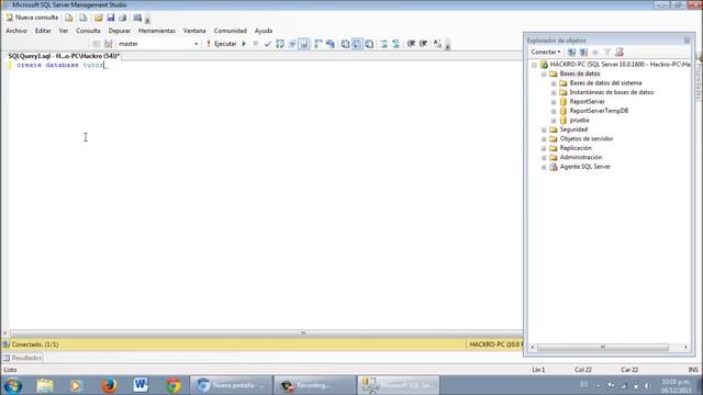 Cursos de SQL Server #02 | CREACION Y ELIMINACION DE UNA BD смотреть онлайн