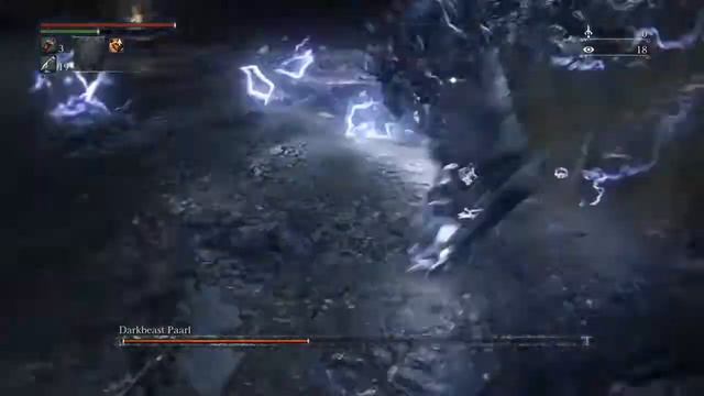 Bloodborne - Dodging Darkbeast Paarl (boss fight) / Desviando смотреть онлайн