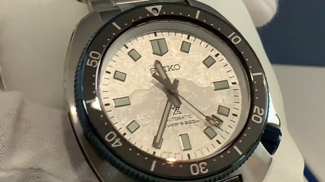 Seiko SLA069 Prospex Naomi Uemura Limited Edition Mont Blanc Dial Unboxing and Review смотреть онлайн