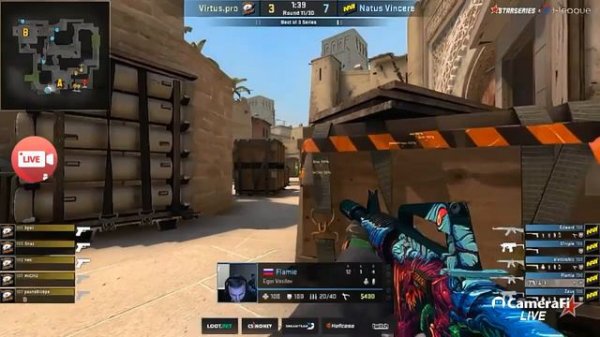 VIRTUS PRO vs NAVI Чемпионат по CS:GO