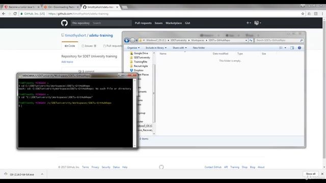 30-Cloning a GitHub Repository смотреть онлайн