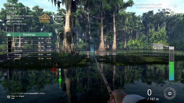 World Bass Tour Qualifier 2, Quanchkin Lake in Louisiana, Fishing Planet смотреть онлайн