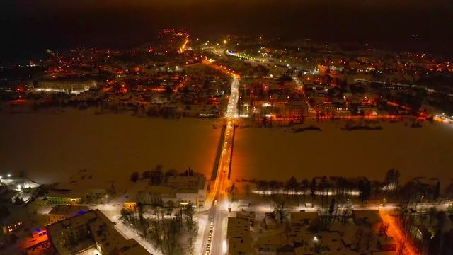 Полёты во сне и наяву✈ Ночной Сортавала?