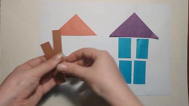 Аппликация «Избушка ледяная и лубяная» смотреть онлайн