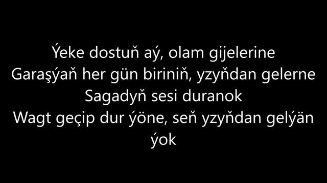 Syke Dali Ft Kakajan Rejepov- Sabyr Et (Turkmen Rep)
