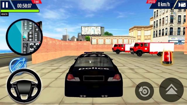 Police Car Driving Simulator - City Police Officer Crime Chase - Android Gameplay смотреть онлайн