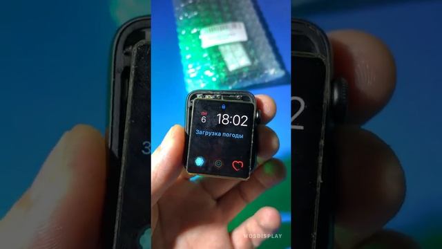 Замена стекла (тачскрина) на Apple Watch 3 42mm смотреть онлайн