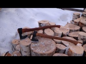 Рысь и Соболь часть 3 колка дров