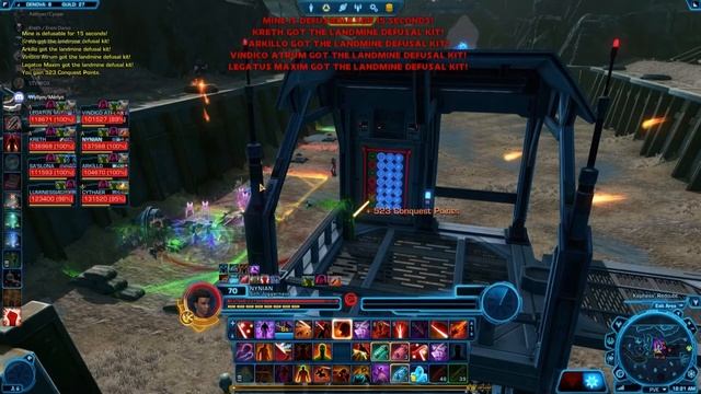 SWTOR Guides - Explosive Conflict - Minefield Guide смотреть онлайн