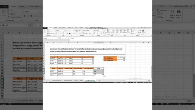 FINAL PROJECT EXCEL FOR BUSINESS JOICELYN AMANDA BINUS UNIVERSITY смотреть онлайн