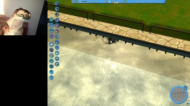 Building My Park While Wearing My New Dinosaur Costume |Roller Coaster Tycoon 3: Platinum Edition # смотреть онлайн