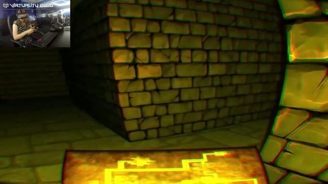 Обзор игры Dreadhalls с Oculus Rift DK2 в Virtuality Club смотреть онлайн