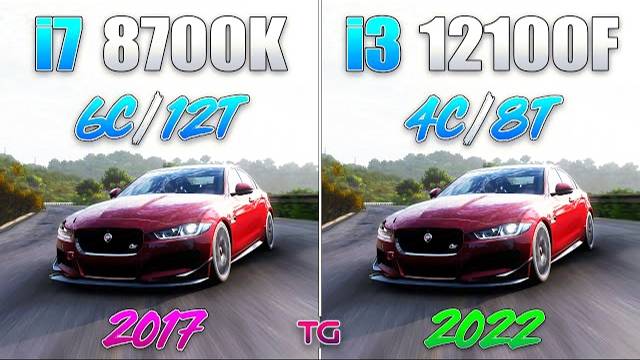 I3 12100F Vs I7 8700K - 5 Years Difference