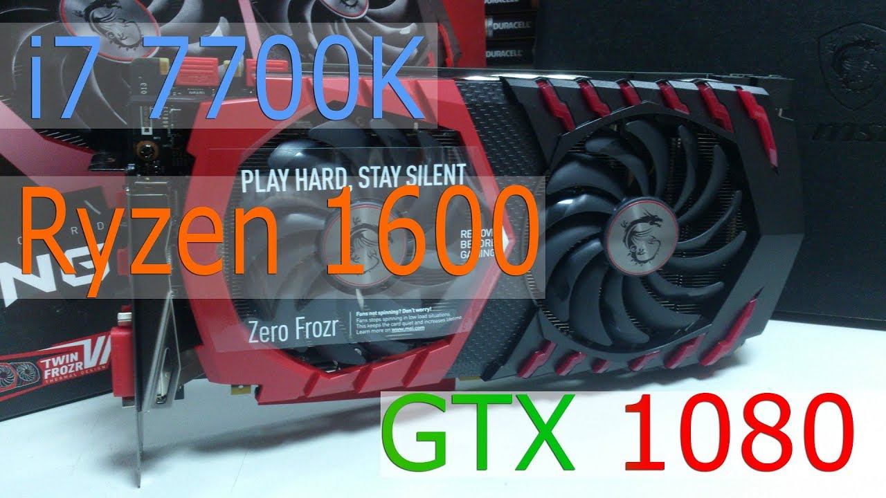 i7 7700K VS Ryzen 5 1600 GTX1080 MSI Gaming X Assassin's Creed Origins смотреть онлайн