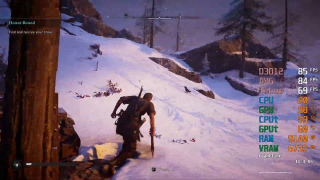 RX 7600 -- i5-13500 -- AC Valhalla FPS Test смотреть онлайн