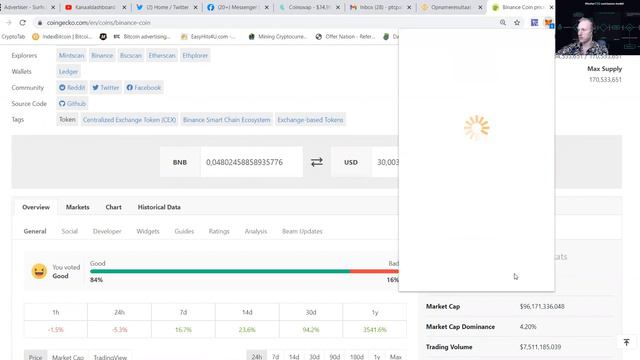 Coinswap SWAP CSS to BNB and $900 LP tokens FARMING #PtcPat ROI PASSIVE GAINS REINVEST TO THE POOL! смотреть онлайн