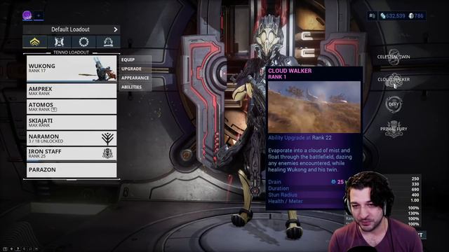 First time playing WUKONG in Warframe смотреть онлайн