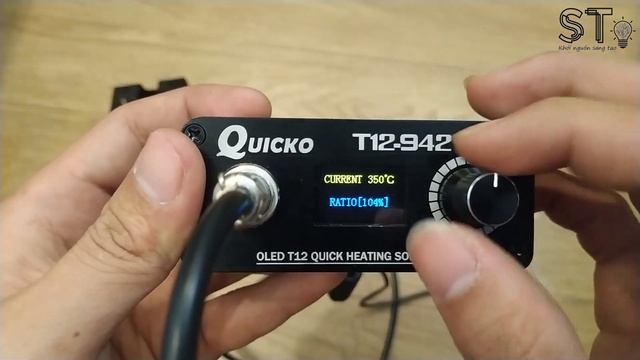 REVIEW Trạm Hàn OLED Quicko T12-942 смотреть онлайн