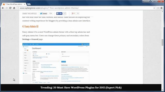 7 Free WordPress Admin Themes and Plugins смотреть онлайн